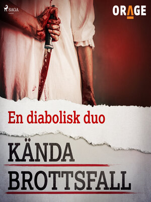 cover image of En diabolisk duo